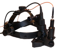 Лазерный адаптер к налобному офтальмоскопу и лазерному аппарату ЛАХТА-МИЛОН